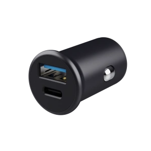 Incarcator auto Trust Maxo Fast, negru