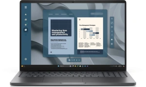 Laptop Business DELL Pro 16, cu procesor AMD Ryzen 5 PRO 230, 16'' IPS, 16 GB DDR5, 1 TB, AMD Radeon 760M, Windows 11 Pro, 3 ani Garantie
