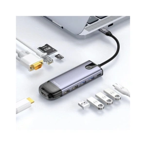 Mcdodo Multihub 10 in 1 Type-C gri - Img 2
