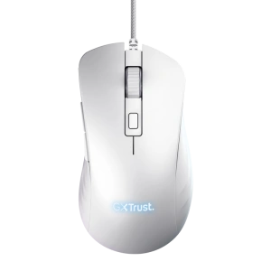 Mouse Trust GXT924W YBAR+ 25600 DPI, alb