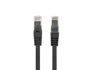 Patch cord Cat.6 UTP LSZH Cu 1 m negru