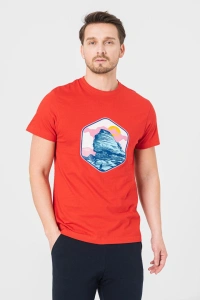 TRICOU CASUAL SFINX BARBATI RED-S - Img 2