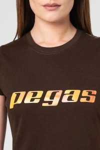 TRICOU LOGO ORANGE FEMEI COFFEE-XL - Img 2