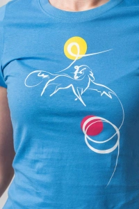 TSHIRT CASUAL F CAL PEGAS AZURE-S - Img 6