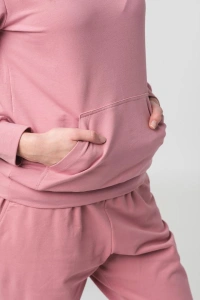 BLUZA COTON CASUAL FEMEI PINK-L - Img 7