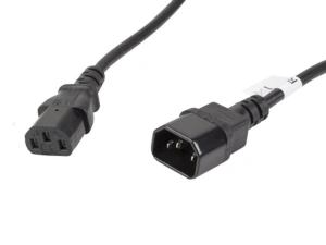 Cablu IEC 320 C13 C14 5 m VDE negru