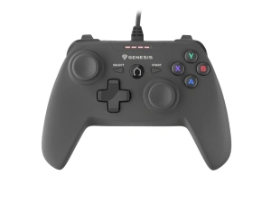 Controller cu fir Genesis Mangan P58, interfata USB, numar butoane 12, lungime cablu 180 cm, compatibilitate PC, PS3, negru