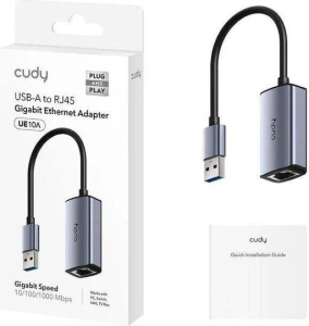 CUDY USB-A to Ethernet Adapter