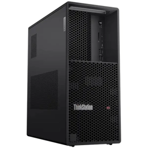 Desktop Workstation Lenovo ThinkStation P3 Tower Gen 2 cu procesor Intel Core Ultra 7 265K pana la 5.5 GHz, 64 GB DDR5, 1TB SSD, RTX 4000 Ada, Windows 11 Pro, Negru, 3 ani Garantie