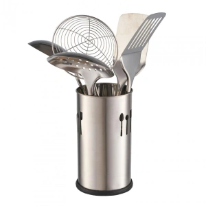 SUPORT USTENSILE INOX,D:10 CM,H:18 CM - Img 2
