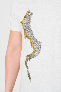 TRICOU CASUAL DRACON BARBATI LIGHT GRAY- - Img 6
