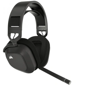Casti Gaming Head-band CORSAIR HS80 MAX WIRELESS, Fara Fir, Gri