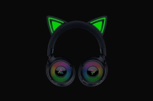 Casti Gaming Head-band RAZER Kraken Kitty V3 Pro, wireless, Negru