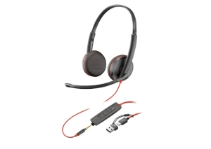 Casti Head-band HP Blackwire 3225, Cu fir, Negru