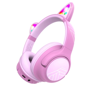 Casti Head-band PowerLocus Bobo, Wireless, Roz