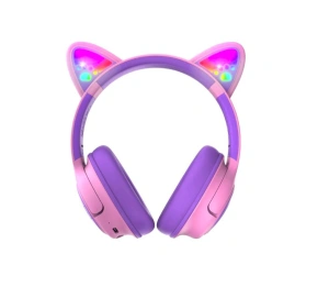 Casti Over-ear PowerLocus Bobo, Fara Fir, Multicolor