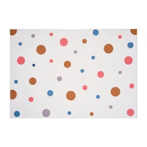 Covor printat, BUBBLE 200x300 cm, lavabil cu spate antialunecare, inaltime fir 3mm