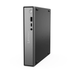 Desktop Business Lenovo ThinkCentre neo 50q Gen 6 MFF cu procesor Intel Core Ultra 7 256V pana la 4.8 GHz, 16 GB LPDDR5X, 1TB SSD, Intel Arc A310 LP, Fara OS, Black, 3 ani Garantie