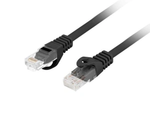 Patch cord Cat.6 UTP LSZH Cu 10 m negru