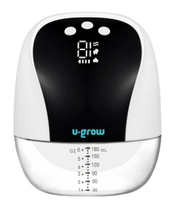 Pompa de san electrica si portabila,10 niveluri de extragere, 5 niveluri de masaj, display LED, functie de memorie, capacitate 180ml, U-Grow
