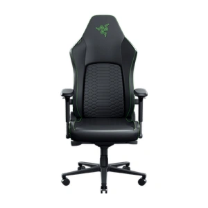 Scaun Razer Soma Chroma, iluminare Razer Chroma RGB, conectivitate Razer HyperSpeed Wireless (2.4 GHz), Bluetooth® LE, tip spuma spumă turnată PU, suport lombar integrat, tetieră reglabilă, cotiere 2D, clasa de ridicare pe gaz 4, negru
