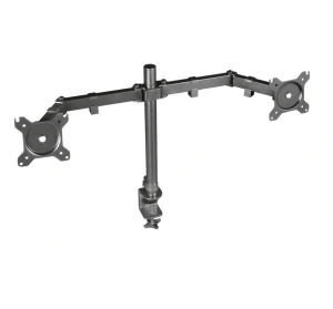 Suport Monitor Trust GXT 1120 Mara Dual Monitor Arm, montare birou, 510 x 860 x 115mm, VESA, 2.6 kg, negru