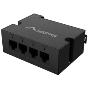 Switch Lanberg DIN-GE4-BT-90W 1XIN 3XOUT