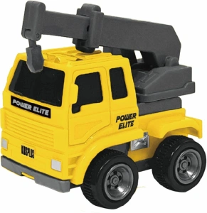 VEHICULE CU FRICTIUNE, SCARA 1/43, 10CM, MACARA GALBENA