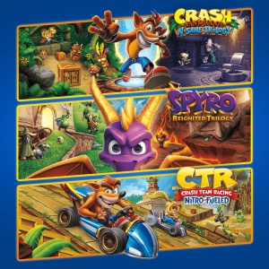 Crash + Spyro Triple Play Bundle PS4 / PS5