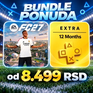 EA Sports FC 27 & PlayStation Plus Extra 12 Months PS4 / PS5