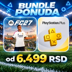 EA Sports FC 27 & PlayStation Plus Essential 12 Months PS4 / PS5