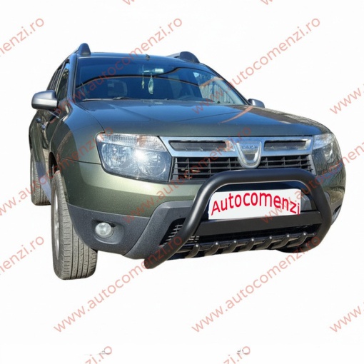 Bullbar dedicat DACIA Duster I 2010-2017 - negru mat - protectie premium - Img 4