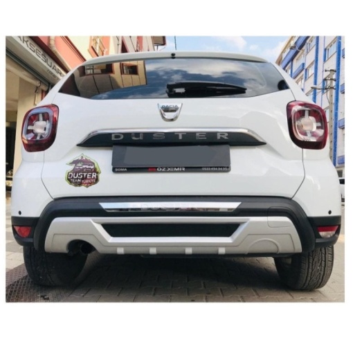Bullbar ornament DACIA Duster II 2018-2023 - set fata si spate - Img 4