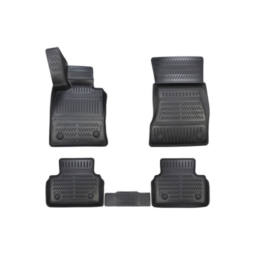 Covoare auto tavita BMW Seria 5 G60 / G61 2024-prezent (electric) (5 bucati) - Img 2
