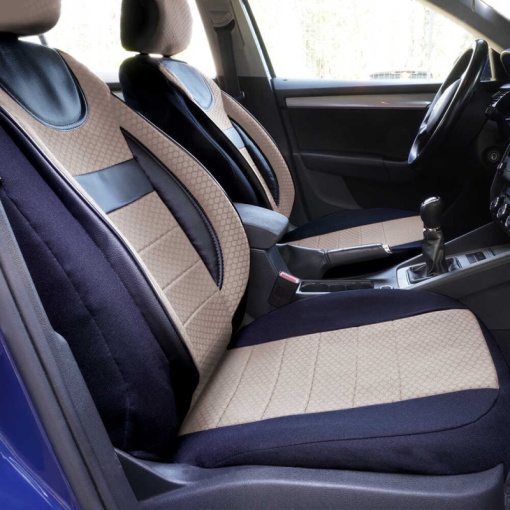 Huse scaune auto compatibile SUZUKI Grand Vitara 1998-2005 (5 usi) / Dynamic Bej (44502) - Img 3