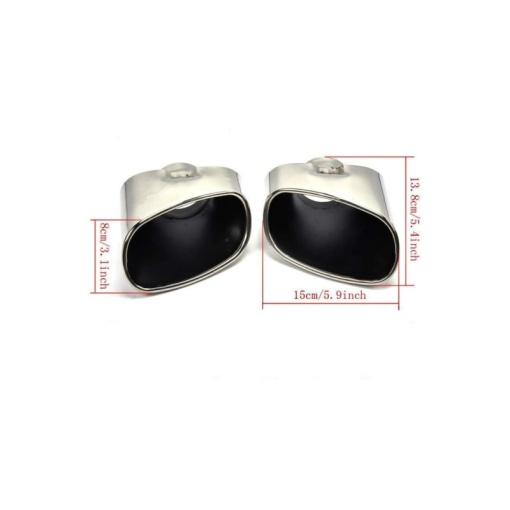 Ornament toba BMW X5 E70 2010-2013 Facelift / Argintiu - Img 2