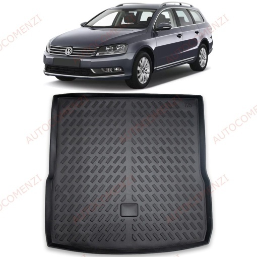 Pachet Tavita Portbagaj + Covoare VW Passat B7 2010-2015 Combi / Break - Img 2