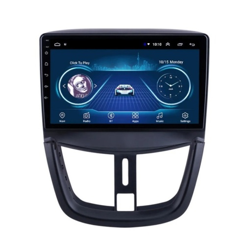 Rama Navigatie PEUGEOT 207 2006-2014 - 9" / kit complet - Img 2