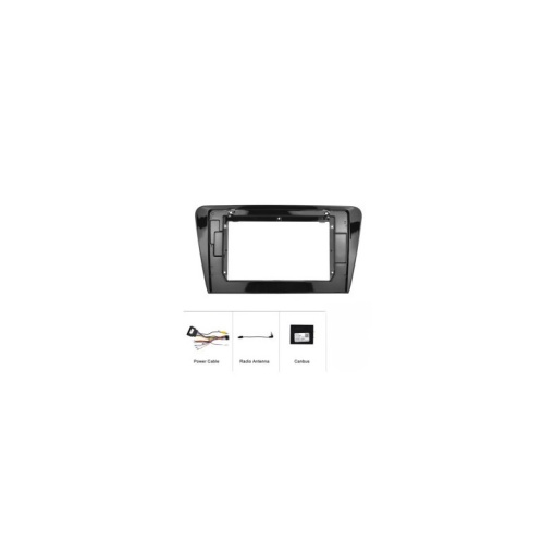 Rama Navigatie SKODA Superb II 2008-2015 - 10" / kit complet - Img 4