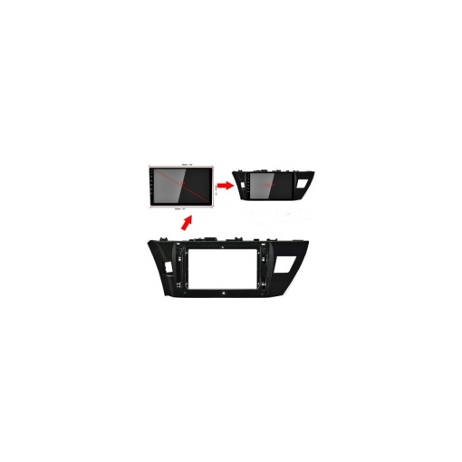 Rama Navigatie TOYOTA Corolla XI (E170/E180) 2012-2016 Pre-Facelift - 10" / kit complet - Img 4
