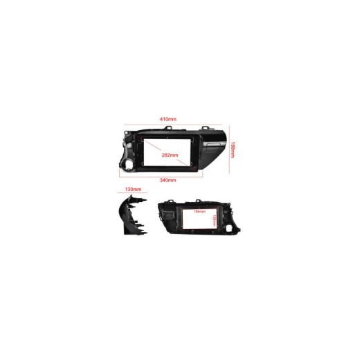 Rama Navigatie TOYOTA Hilux VIII 2015-2025 - 10" / kit complet - Img 4