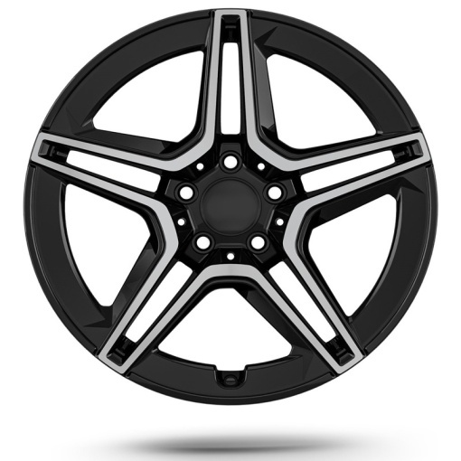 Set 4 jante aliaj MERCEDES Clasa A W169 2004-2012 - R17, 5x112, ET38 - Img 2