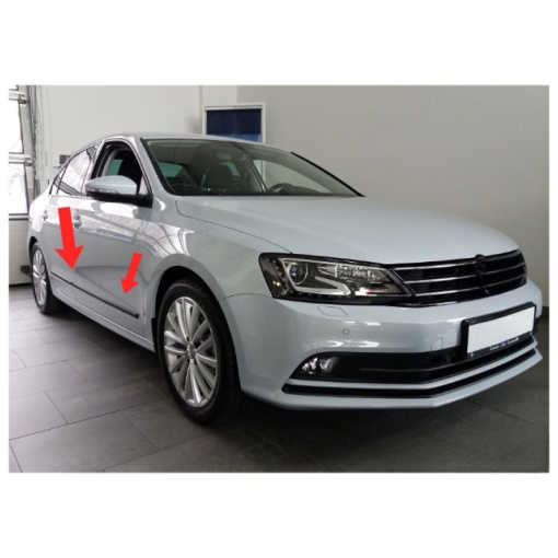Set bandouri laterale usi VW Jetta VI 2015-2018 Pre-Facelift (set 4 bucati) - Img 3