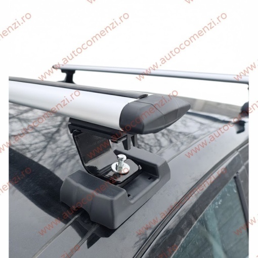 Set bare portbagaj MERCEDES CLA X118 2019-2025 Combi - Wingbar - cu cheie antifurt / Aluminiu - Img 3