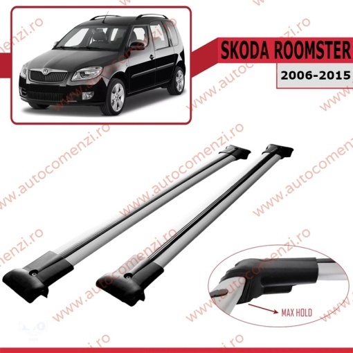 Set bare portbagaj SKODA Roomster 2006-2015 - KVO AERO - Img 2