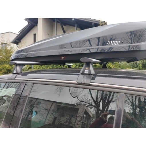 Set bare portbagaj TOYOTA Avensis III (T270) 2009-2018 - ALUMINIU - prindere la usa - Wingbar - Img 5