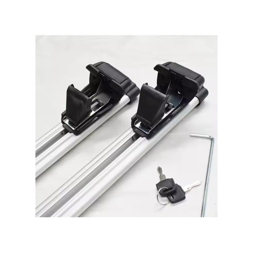 Set bare portbagaj VW Touareg I (7L) 2002-2010 - Aluminiu / cu cheie antifurt - 120 cm - Img 3