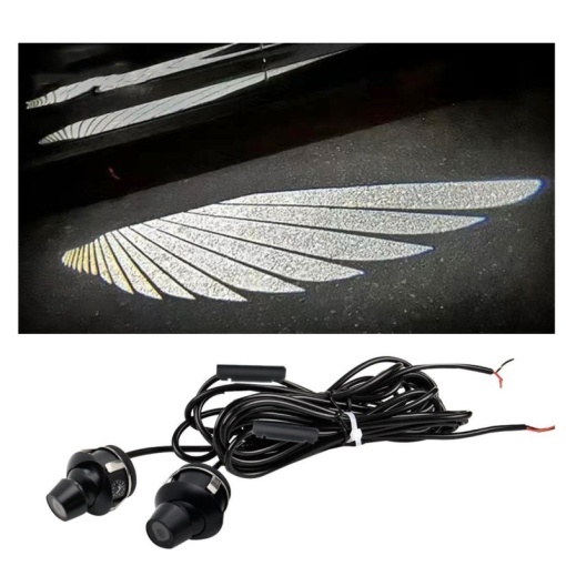 Set LED efect Angel Wings 12V, Lumina Alba - Universal - Img 3