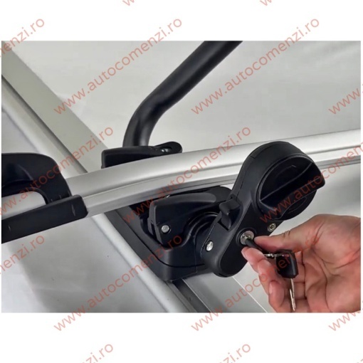 Suport biciclete KVO - ALUMINIU / cu cheie antifurt - Model universal pentru o bicicleta - Img 4