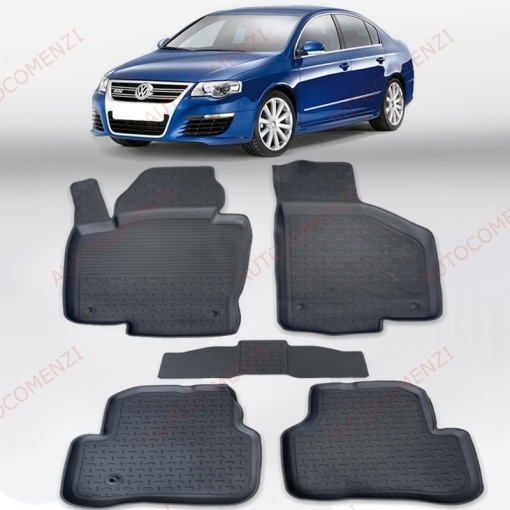 Pachet Tavita Portbagaj + Covoare VW Passat B6 2005-2010 Sedan / Berlina - Img 2